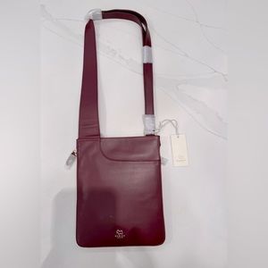 Radley London Leather Medium Zip around Crossbody Bag